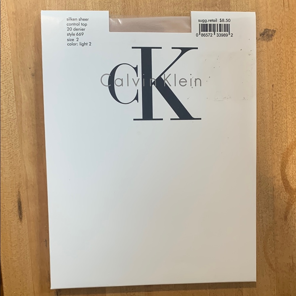 Calvin Klein Silken Sheer Control Top Hosiery